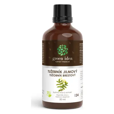 Green idea Bylinný lihový extrakt - Tužebník jilmový GREEN IDEA, 50 ml