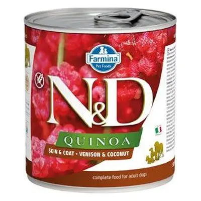 N&D (Farmina Pet Foods) N&D DOG QUINOA Adult Venison & Coconut 285 g