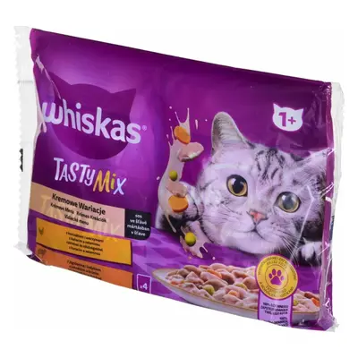 Kapsičky pro kočky Whiskas Tasty Mix Creamy Creations, 4x85 g