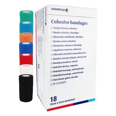 Covetrus Essentials Obinadla samolepicí CVET, 10 cm x 4,5 m, různé barvy, 18ks