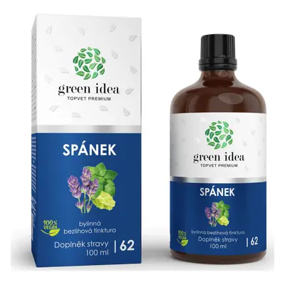 Green idea Spánek - bezlihová tinktura GREEN IDEA, 100 ml