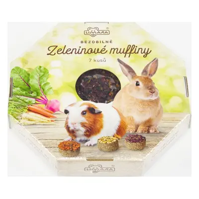 LIMARA PLUS Muffiny zeleninové pro hlodavce LIMARA PLUS, 350 g