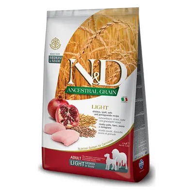 N&D (Farmina Pet Foods) N&D LG DOG Light M/L Chicken&Pomegranate 2,5 kg