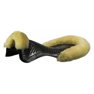 ACAVALLO Dečka tlumící Massage Gel Cut Out Sheepskin Just Gel Acavallo, černá