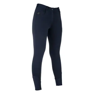 HKM Rajtky jezdecké Comfort Style HKM, s gripem, integrovaným vyhříváním, deep blue