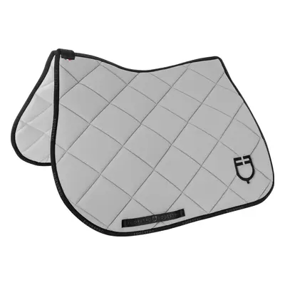 EQUESTRO Dečka podsedlová GP Logo EQUESTRO, všestranná, light grey/black