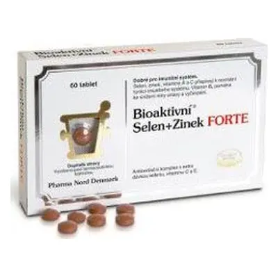 Pharma Nord Bioaktivní Selen+Zinek Forte, 60tbl