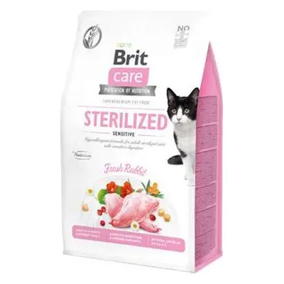 Brit Care Granule pro kočky GF Sterilized Sensitive Brit Care, 0,4 kg