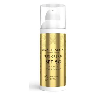 Biovitality Krém na opalování SPF 50 Biovitality, 50 ml