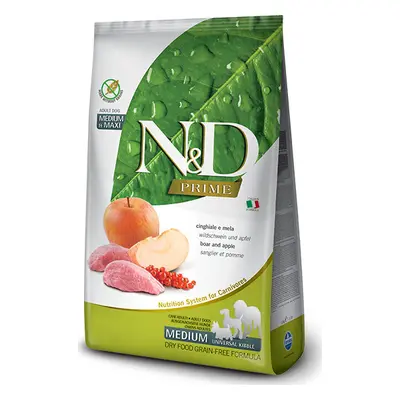 N&D (Farmina Pet Foods) N&D GF PRIME DOG Adult M/L Boar & Apple 2,5 kg