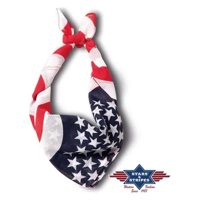 Stars & Stripes Šátek Bandana-13 Stars & Stripes, USA