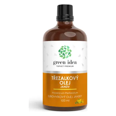 Green idea Olej bylinný - Třezalkový (Janův olej) GREEN IDEA, 100 ml