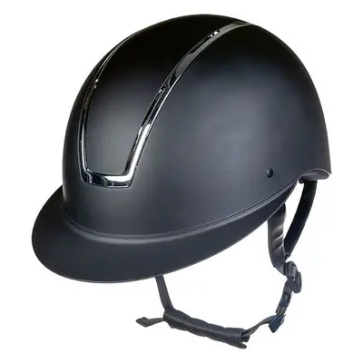 HKM Helma jezdecká Lady Shield HKM, black/shiny silver Obvod hlavy: 52-54 cm