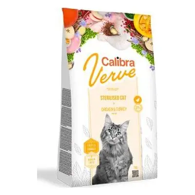 Calibra Cat Verve GF Sterilised Chicken&Turkey 750 g