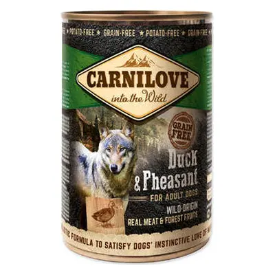 Carnilove Wild konz Meat Duck & Pheasant 400 g