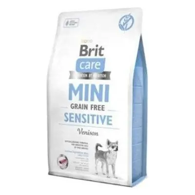 Granule pro psy Brit Care Mini Grain Free, Sensitive, 7 kg