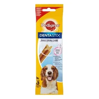 Pochoutka pro psy Pedigree Denta Stix Medium, 3 ks