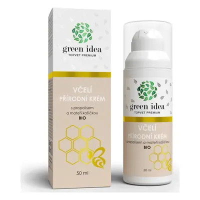 Green idea Krém přírodní GREEN IDEA, včelí, 50 ml