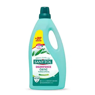 SANYTOL Prostředek čistící, dezinfekční Sanytol, eukalyptus, 1 l