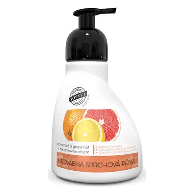 Perlé Cosmetic Sprchová pěna - Pomeranč a grapefruit s rakytníkovým olejem Perlé Cosmetic, 300 m