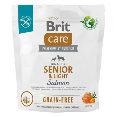 Granule Brit Care Dog Grain-free Senior&Light, 1 kg