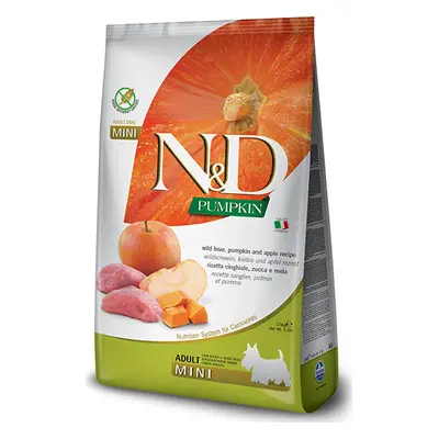 N&D (Farmina Pet Foods) N&D GF Pumpkin DOG Adult Mini Boar & Apple 2,5 kg