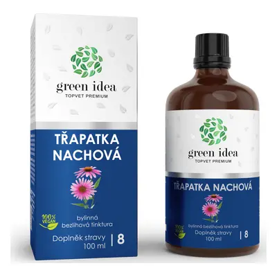 Green idea Echinacea - bezlihová tinktura GREEN IDEA, 100 ml