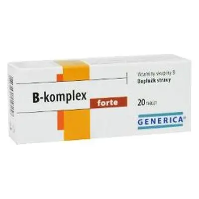 Generica Vitamin B-komplex Forte Generica, 20tbl