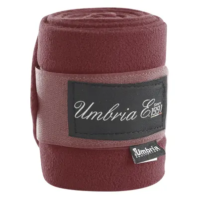 Umbria Equitazione Bandáže fleecové Umbria Equitazione, 4 ks, 4 m, burgundy