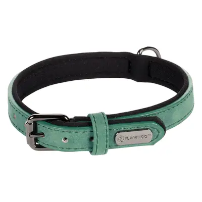 Flamingo Obojek pro psy Delu Flamingo, S, green