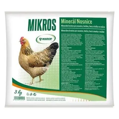 Mikrop Krmivo minerální pro nosnice Mikros Mikrop, 3 kg