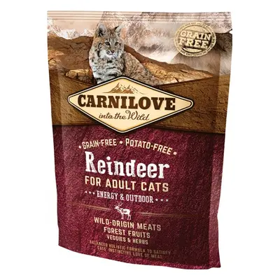 Carnilove Cat Reindeer for Adult Energy & Outdoor 400 g