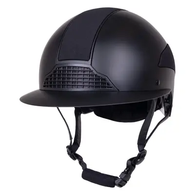 QHP Helma Austyn polo visor QHP, černá Obvod hlavy: 59-61 cm