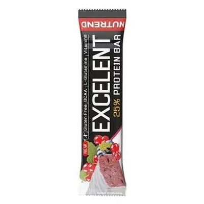 Tyčinka Nutrend Excelent Protein Bar Černý rybíz+brusinky, 85 g