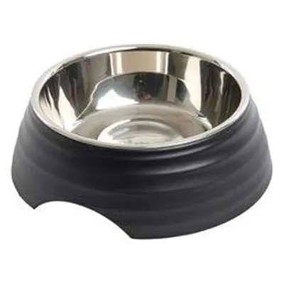 Kruuse Jorgen A/S Miska pro psy BUSTER Frosted Ripple Bowl, 350 ml, černá