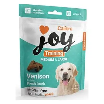 Pamlsky pro psy Training M&L Venison&Duck Calibra Joy, 300 g