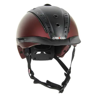 CASCO Helma Mistrall-2 Edition CASCO, dark red/black structure Obvod hlavy: 55-57 cm