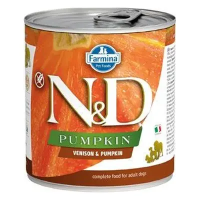 N&D (Farmina Pet Foods) N&D DOG PUMPKIN Adult Venison & Pumpkin 285 g