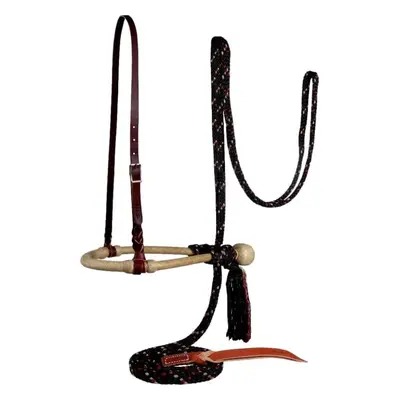 Professional's Choice Set uzdečky a otěží Bosal Professional's Choice, COB/FULL, black/wine