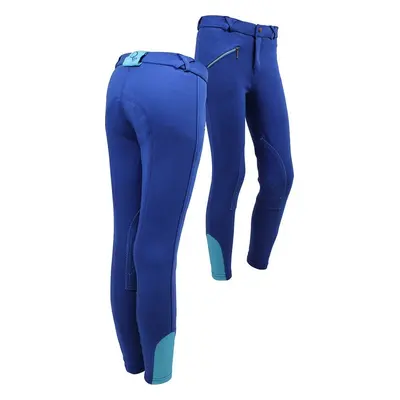 Rajtky Junior Q-essentials s kolenními záplatami, dětské, royal blue