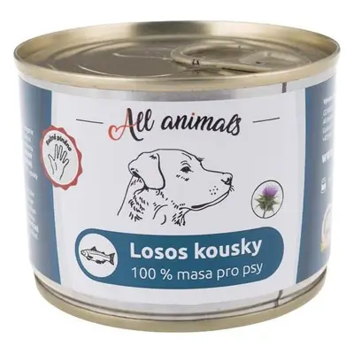 All Animals Konzerva pro psy ALL ANIMALS, lososová, 200 g