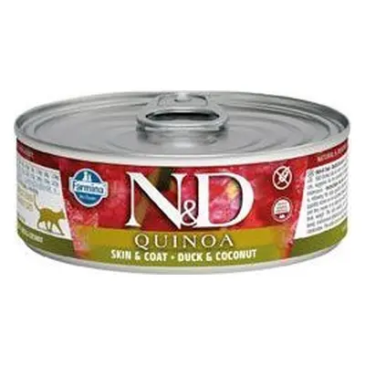 N&D (Farmina Pet Foods) N&D CAT QUINOA Adult Duck & Coconut 80 g