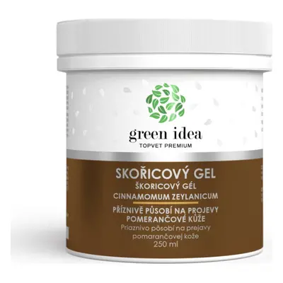 Green idea Gel skořicový GREEN IDEA, masážní, 250 ml