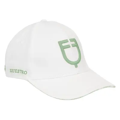 EQUESTRO Kšiltovka New Collection EQUESTRO, white/green