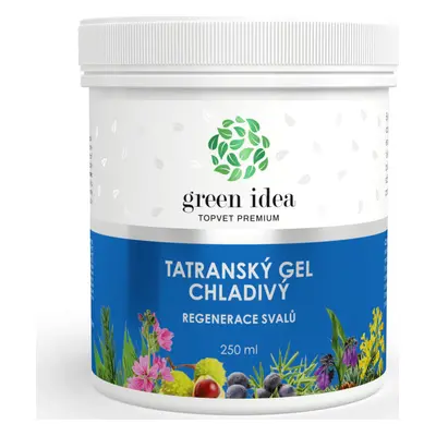 Green idea Gel tatranský GREEN IDEA, chladivý, 250 ml