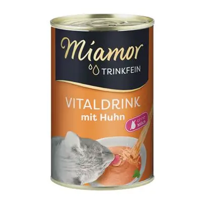 Miamor Konzerva pro kočky Vital drink Miamor, kuře, 135 ml