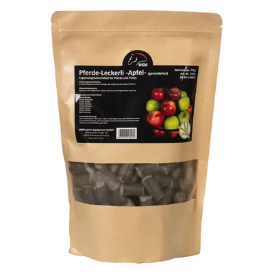 HKM Pamlsky pro koně HKM, bez obilovin, 750 g, jablečné