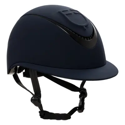 EQUESTRO Helma jezdecká Meteor Wide Visor EQUESTRO, navy Obvod hlavy: 55-57 cm