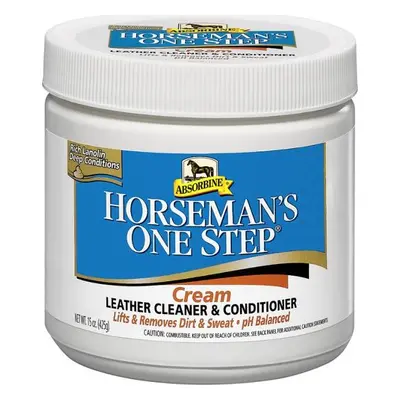 ABSORBINE Horseman´s One Step cream - Čistící balzám na kožené výrobky, balení 425 g