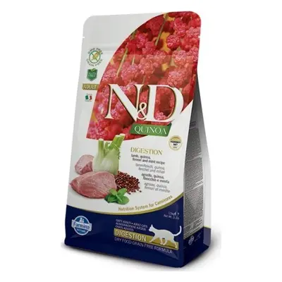 N&D (Farmina Pet Foods) Granule pro kočky GF Quinoa Digestion Lamb & Fennel N&D, 300 g